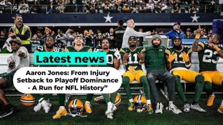 Aaron Jones Injury Update: Latest News and Recovery Timeline