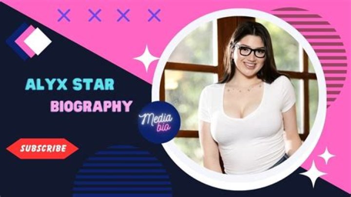 Alyx Star Wikipedia: The Ultimate Guide to Her Life, Career, and Influence