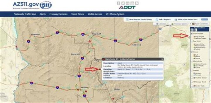 AZ511 Interactive Map: Your Ultimate Guide to Navigating Arizona with Ease
