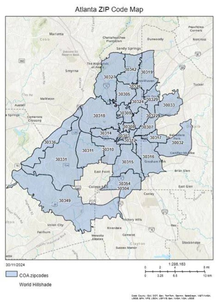 Buckhead Atlanta Zip Code: A Comprehensive Guide