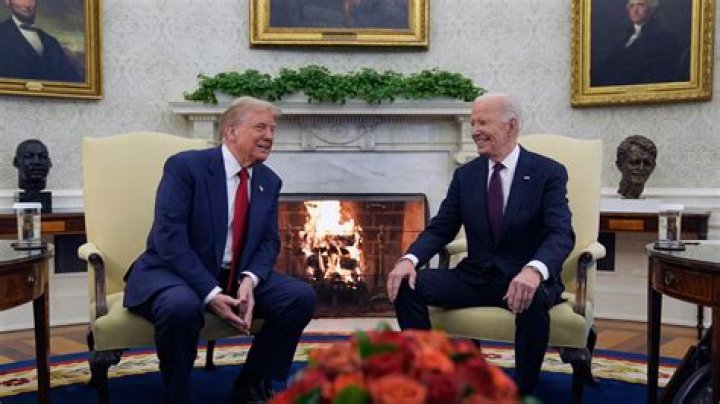 Captivating Photo of Biden and Trump Sharing the Stage