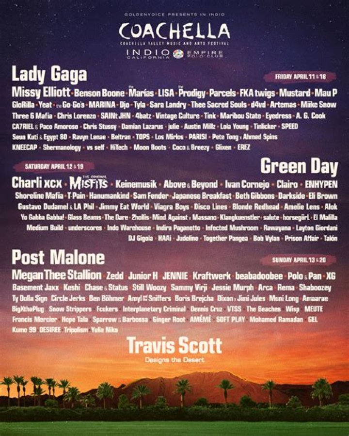 Coachella 2024 Lineup: Everything You Need to Know