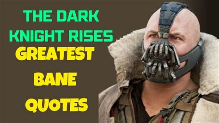 Compelling Bane Quotes from The Dark Knight Rises
