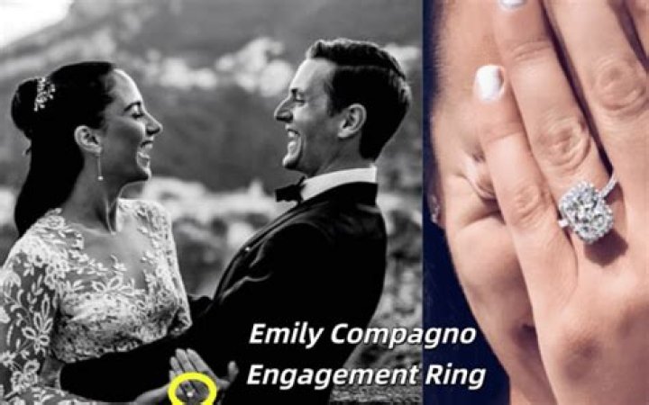 Discovering the Glamour of Emily Compagno's Engagement Ring
