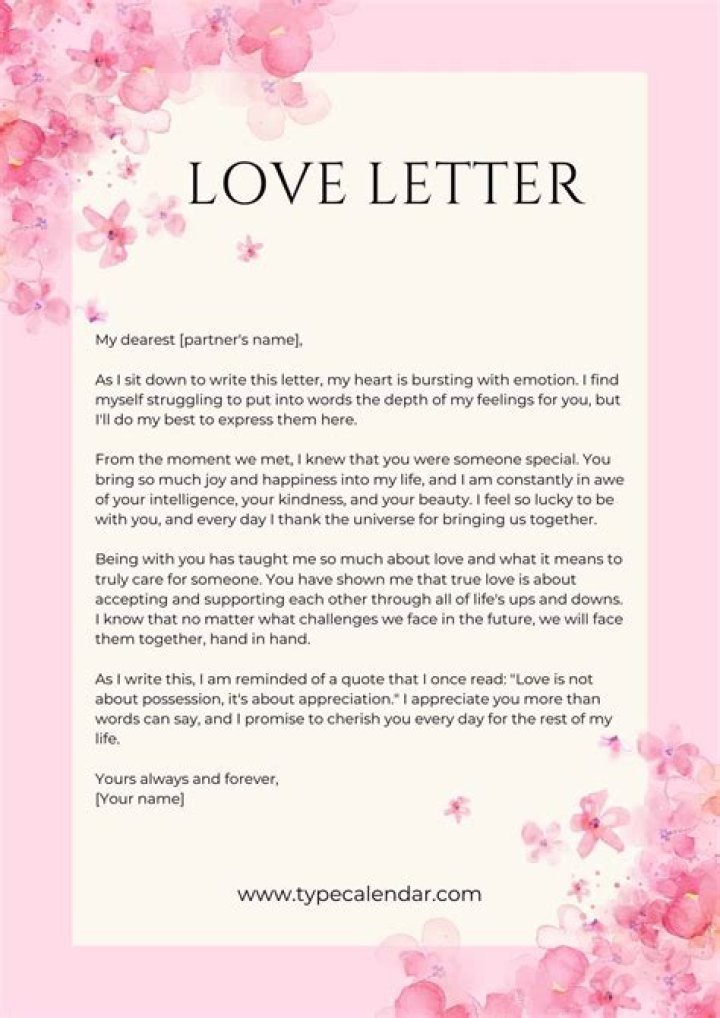 Express Your Heartfelt Love: Long Love Letters from the Heart for Her