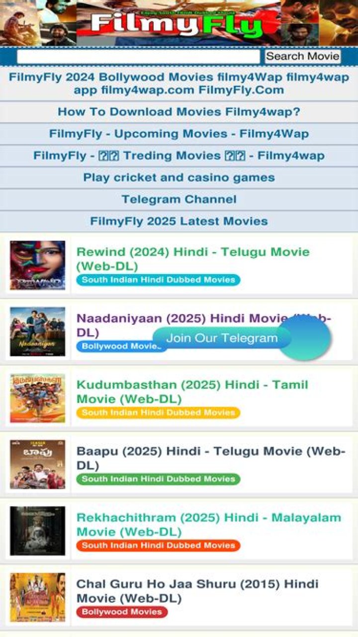 Filmywap Fly: Your Ultimate Destination for Movie Downloads