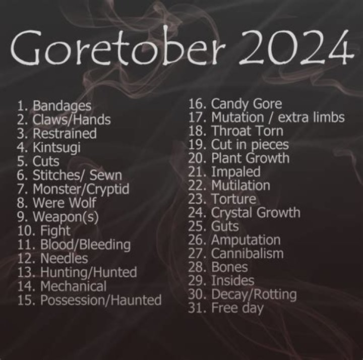 Goretober 2024: The Ultimate Guide to Embracing the Artistic Challenge