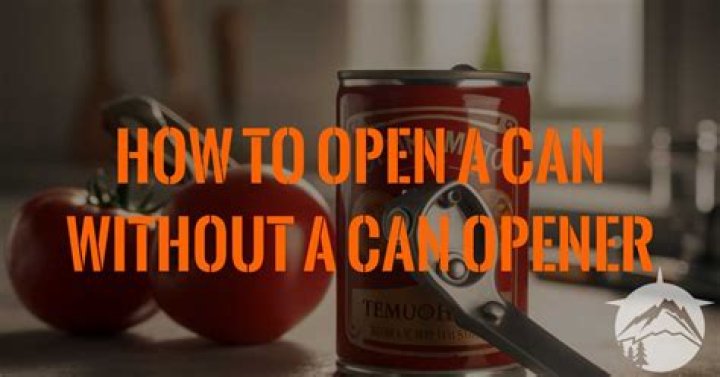 How to Open a Can Without a Can Opener: A Comprehensive Guide