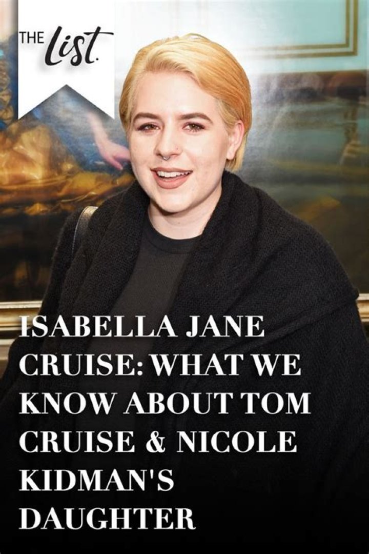 Isabella Jane Cruise: Rising Star in the Entertainment World