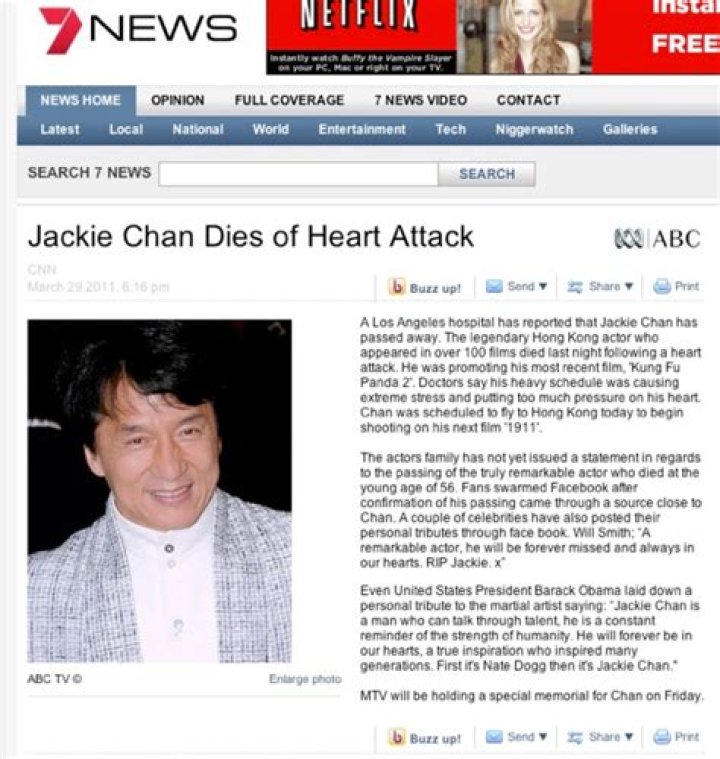 Jackie Chan Death Hoax 2025: Debunking the Rumors &ndash; He&rsquo;s Alive!