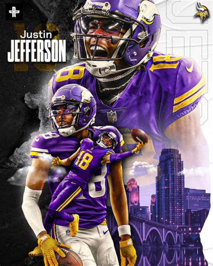 Justin Jefferson Football Wallpaper for True Fans