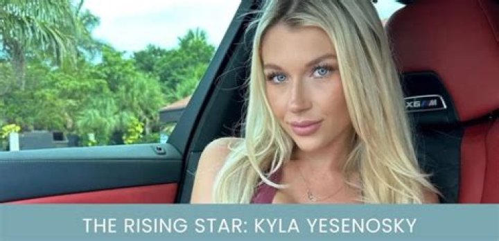 Kyla Yesenosky: The Allure Behind the OnlyFans Leaks