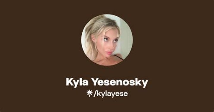 Kyla Yesenosky: The Leaked OnlyFans Controversy
