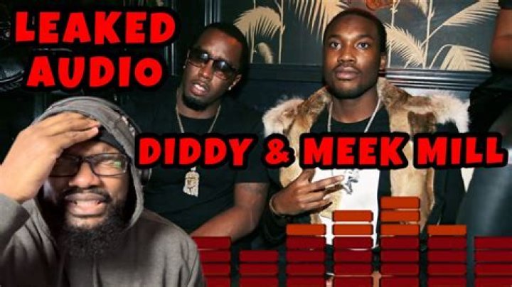 Listen to Diddy and Meek Mill's Latest Audio Conversation