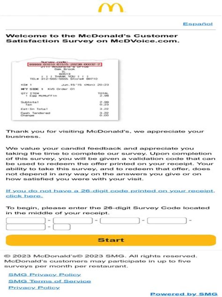 Mcdvoice.com Survey with Receipt: Your Ultimate Guide to Providing Feedback