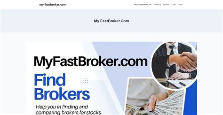 My FastBroker.com: Revolutionizing Online Brokerage with Seamless Services
