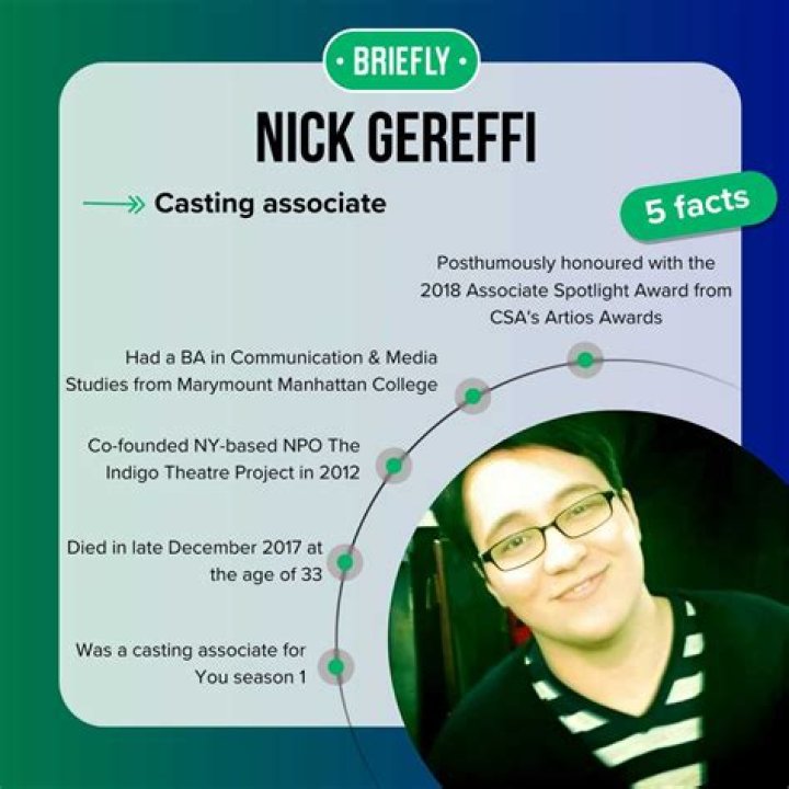 Nick Gereffi: Casting Associate's Life, Career & Mystery