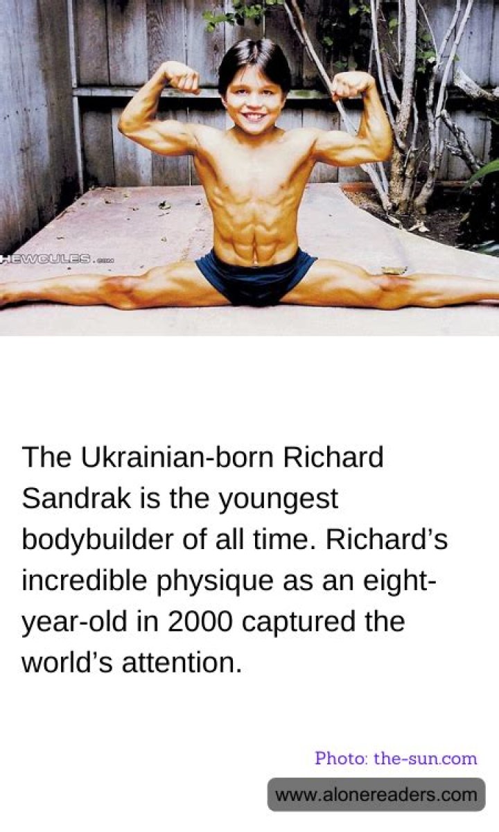 Richard Sandrak: The Incredible Journey of a Young Bodybuilder