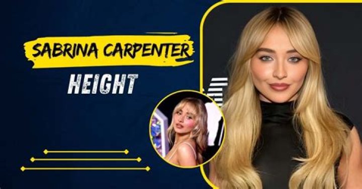 Sabrina Carpenter Weight and Height: A Comprehensive Look at the Star