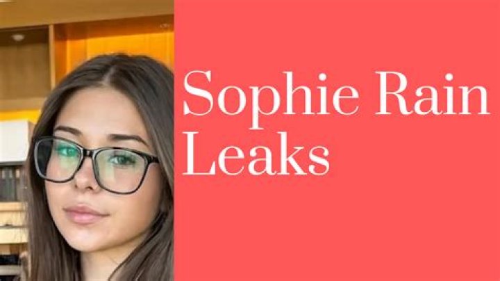 Sophie Rain Leak: The Inside Scoop You Need to Know