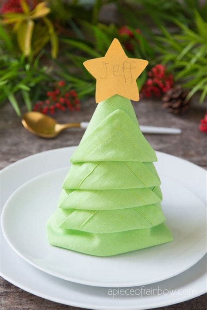 Transform Your Holiday Table with Napkin Folding Christmas Tree