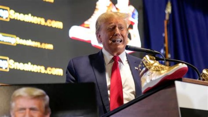 Trump's Trump Shoes Unveiled at Sneaker Con