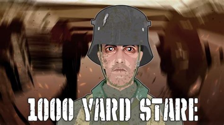 Understanding the 1000 Yard Stare: A Deep Dive into Its Meaning and Impact