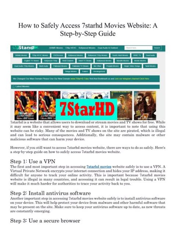 Unlock the Secrets of 7 Starhd.com: Your Ultimate Guide