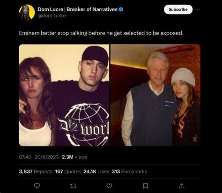 Unraveling the Connection Between Rachel Chandler and Eminem